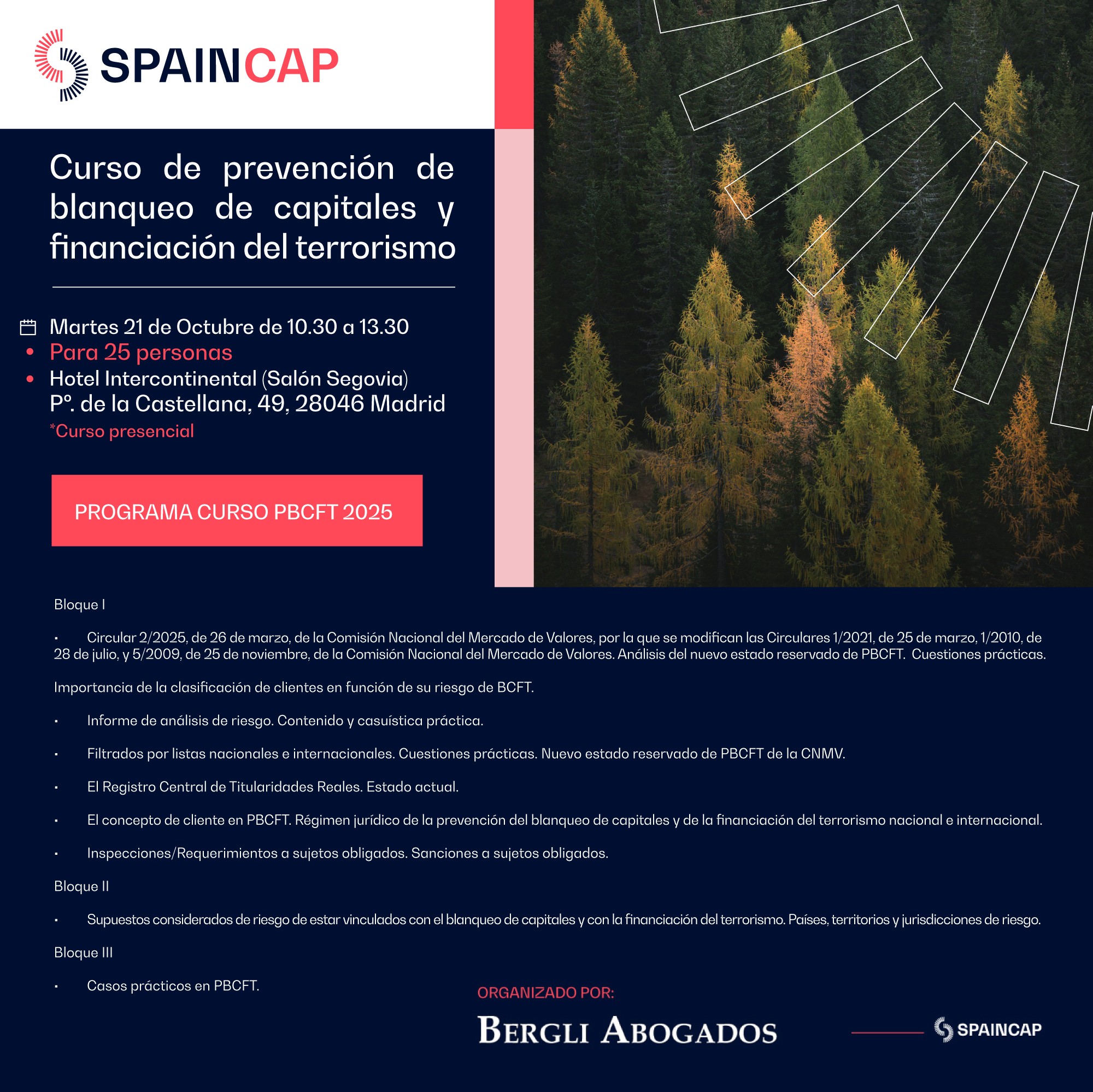 Curso de Prevención del Blanqueo de Capitales y de la Financiación del Terrorismo - Octubre 2025